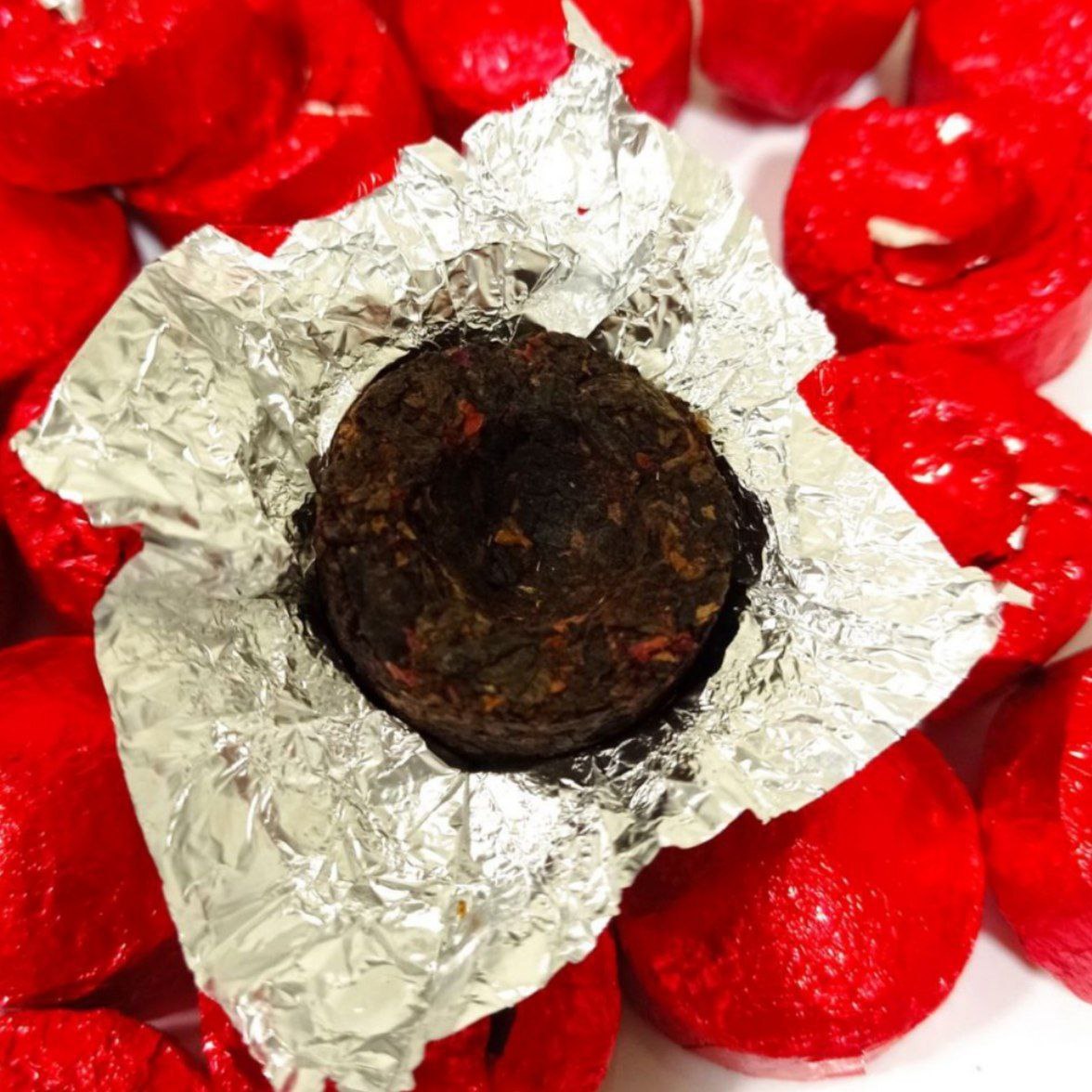 ШУ ПУЕР МІНІ ТОЧА З ТРОЯНДОЮ