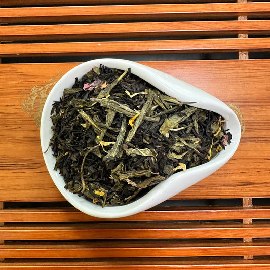 ЗЕЛЕНИЙ ЧАЙ ЛУ ЧА ХУА ЧА (綠茶花茶 / Lǜ Chá Huā Chá)