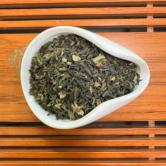 ЗЕЛЕНИЙ ЧАЙ З М’ЯТОЮ ГУАНДУН(绿茶薄荷茶 / Lǜ Chá Bò Hé Chá)